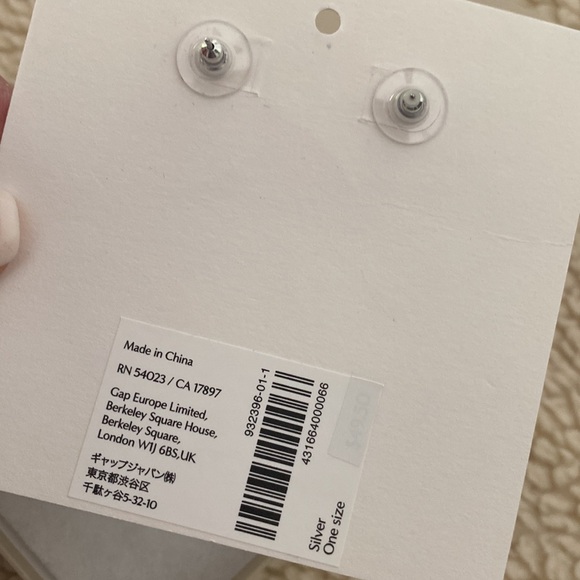 Banana Republic fashion SPARKLE STONE dangle earrings NIB - Picture 5 of 7